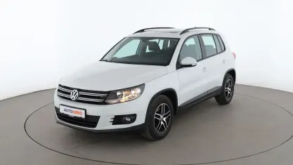 Gebraucht VW Tiguan Trendline 125 PS (91 kW) 2016 Weiß SUV