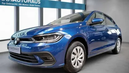 Second-hand VW Polo Life 110 CP (80 kW) 2023 Albastru Hatchback