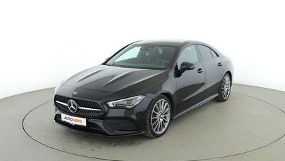 Brugt Mercedes CLA220 AMG line 190 HK (139 kW) 2019 Sort Sedan