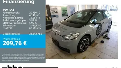 Second-hand VW ID.3 Pro 107 kW (146 CP) 2022 Gri Hatchback
