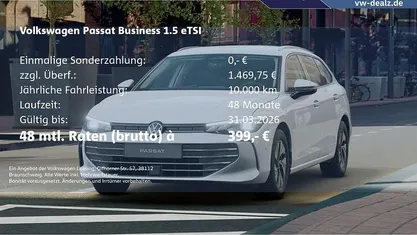 Gebraucht VW Passat Business 150 PS (110 kW) 2026 Limousine