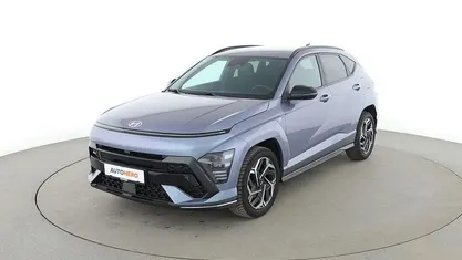 Gebraucht Hyundai Kona N Line 199 PS (146 kW) 2024 Blau SUV