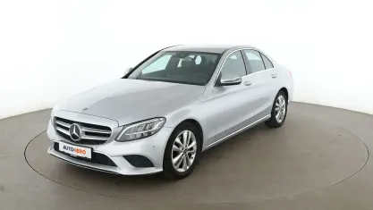 Gebraucht Mercedes C200 Avantgarde 197 PS (144 kW) 2019 Silber Limousine
