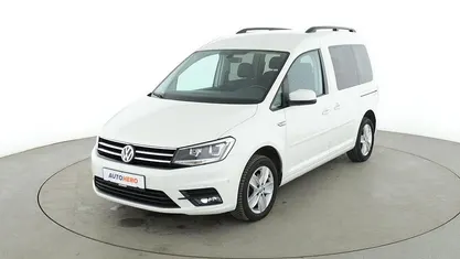 Gebraucht VW Caddy Comfortline 2016 Weiß Van / Kleinbus