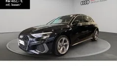 Schwarz Gebraucht 2024 Audi A3 Sportback S-Line Limousine | 39.990 € (Fairer Preis)
