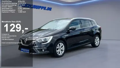Gebraucht Renault Mégane GrandTour LIMITED 132 PS (97 kW) 2018 Schwarz Kombi