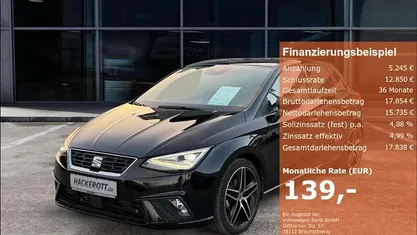 Schwarz Gebraucht 2023 Seat Ibiza FR Kleinwagen | 20.980 € (Fairer Preis)