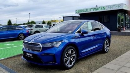 Gebraucht Skoda Enyaq iV Suite 210 kW (286 PS) 2024 Blau SUV