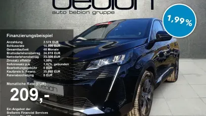 Gebraucht Peugeot 3008 Allure 136 PS (100 kW) 2024 Schwarz SUV