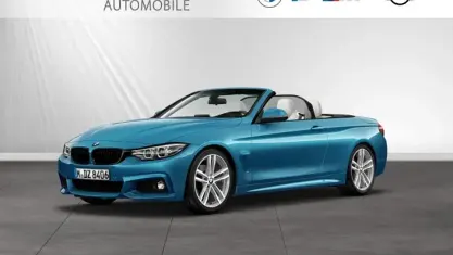 Gebraucht BMW 420 M Sport 190 PS (139 kW) 2020 Snapper rocks blue metallic Cabrio