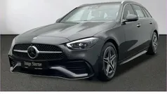 Grau Gebraucht 2024 Mercedes C220 AMG | 45.770 € (Fairer Preis)