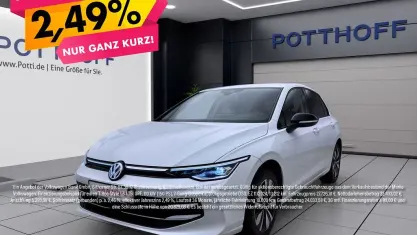 Occasion VW Golf VIII Goal 150 ch (110 kW) 2025 Blanc Berline