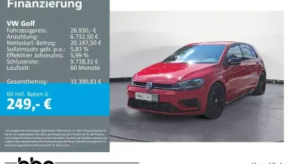 Gebraucht VW Golf VII R 310 PS (228 kW) 2017 Rot Limousine