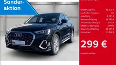 Schwarz Gebraucht 2024 Audi Q3 Sportback S-Line SUV | 43.975 € (Fairer Preis)