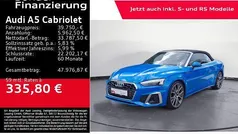 Gebraucht 2022 Audi A5 Cabriolet Ambiente Cabrio | 39.750 € (Guter Preis)