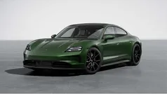Oakgrünmetallic neo Gebraucht 2024 Porsche Taycan 4S Limousine | 138.900 € (Superpreis)
