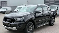 Schwarz Gebraucht 2021 Ford Ranger Wildtrack Abholung | 30.990 € (Fairer Preis)