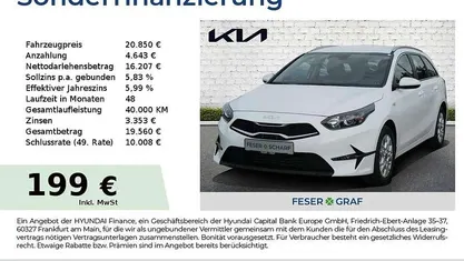 Gebraucht 2024 Kia Ceed Sportswagon Comfort Kombi | 20.850 € (Fairer Preis)