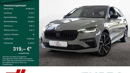 Gebraucht Skoda Scala Drive 150 PS (110 kW) 2024 Stahlgrau Kleinwagen