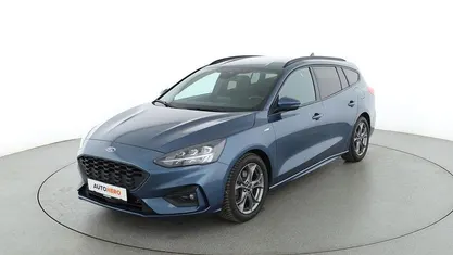 Brugt Ford Focus ST-Line 120 HK (88 kW) 2022 Blå Stationcar