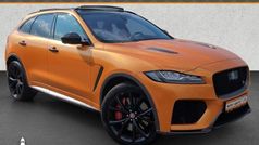 Folierung orange | original santorini black Gebraucht 2020 Jaguar F-Pace SVR SUV | 49.990 € (Guter Preis)