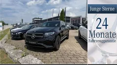 Schwarz Gebraucht 2022 Mercedes EQC400 AMG line SUV | 39.750 € (Fairer Preis)