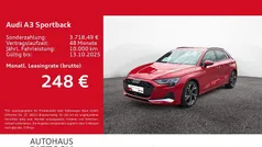 Progressivrot metallic Gebraucht 2024 Audi A3 Sportback S-Line Limousine | 34.890 € (Fairer Preis)