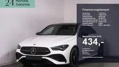 Polarweiss Gebraucht 2024 Mercedes CLA200 AMG Coupé | 37.600 € (Fairer Preis)