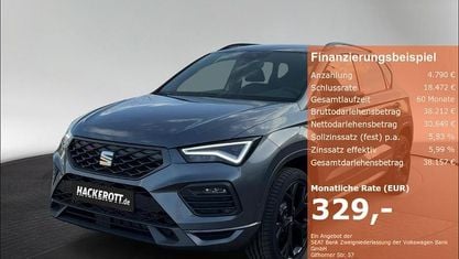Neu Seat Ateca Black Edition 150 PS (110 kW) 2026 Grau SUV