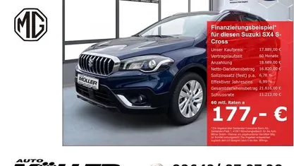 Blau Gebraucht 2019 Suzuki SX4 S-Cross Comfort SUV | 17.889 € (Fairer Preis)