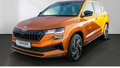 Phoenixorange premium meta... Gebraucht 2022 Skoda Karoq SportLine SUV | 29.980 € (Fairer Preis)
