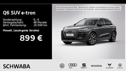 Grau Gebraucht 2025 Audi Q6 e-tron Ambiente SUV | 83.590 €