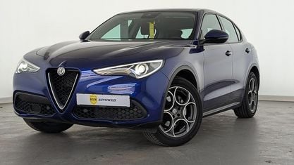 Begagnad Alfa Romeo Stelvio Business 190 HK (139 kW) 2020 Blå SUV