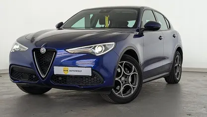 Occasion Alfa Romeo Stelvio Business 190 ch (139 kW) 2020 Bleue SUV