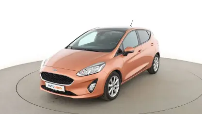 Gebraucht Ford Fiesta Cool & Connect 101 PS (74 kW) 2018 Orange Kleinwagen