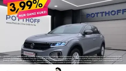 Gebraucht VW T-Roc Life 150 PS (110 kW) 2022 Pyrit silber metallic SUV