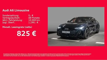 Neu Audi A6 Ambiente 367 PS (269 kW) 2026 Blau Limousine