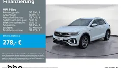 Weiß Gebraucht 2025 VW T-Roc R-line SUV | 32.990 € (Fairer Preis)