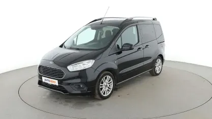 Gebraucht Ford Tourneo Courier Titanium 101 PS (74 kW) 2019 Schwarz Van / Kleinbus