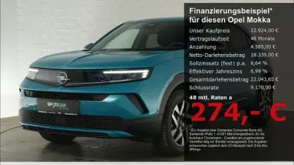 Gebraucht Opel Mokka Edition 131 PS (96 kW) 2025 Gruen SUV