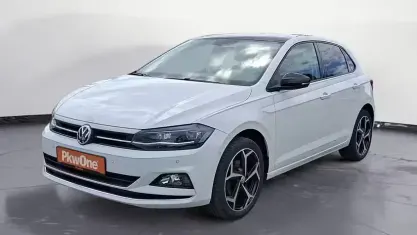 Gebraucht VW Polo Highline 116 PS (85 kW) 2021 Weiß Kleinwagen