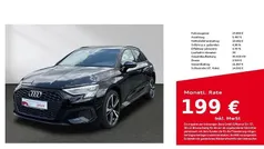 Schwarz Gebraucht 2022 Audi A3 Sportback e-tron Limousine | 24.880 € (Fairer Preis)