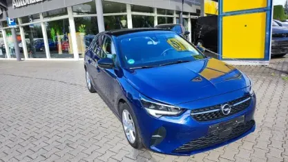 Używany Opel Corsa Elegance 102 KM (75 kW) 2021 Niebieski Hatchback