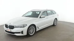 Weiß Gebraucht 2022 BMW 530 Luxury Line Kombi | 42.400 € (Fairer Preis)