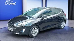 Obsidianschwarz metallic Gebraucht 2021 Ford Fiesta Titanium Kleinwagen | 13.990 € (Fairer Preis)