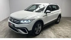 Pure white Gebraucht 2022 VW Tiguan Allspace Elegance SUV | 36.500 € (Fairer Preis)