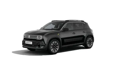 Gebraucht Renault 4 E-Tech Iconic 110 kW (150 PS) 2025 Black pearlschwarz metallic (schwarz) SUV
