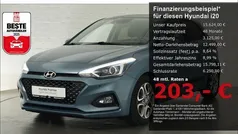 Aqua sparkling Gebraucht 2019 Hyundai i20 Style Kleinwagen | 15.624 € (Fairer Preis)