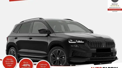 Neu Skoda Karoq SportLine 190 PS (139 kW) 2026 Black magic perleffekt SUV