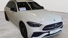 Polarweiß Gebraucht 2022 Mercedes C220 AMG line Kombi | 37.190 € (Fairer Preis)